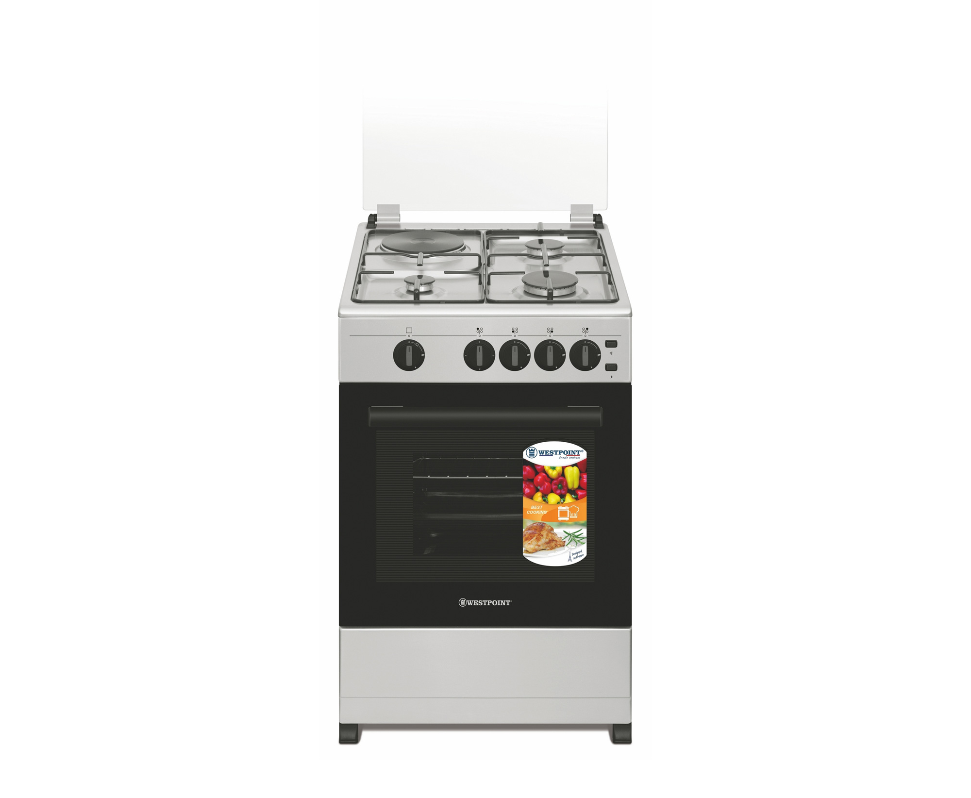 WESTPOINT-COOKER-50X55-3GAS1ELECT-SS