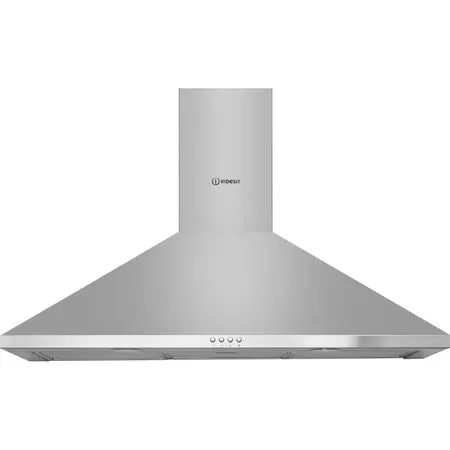 indesit builtin 90cm pyramid chimney f155231